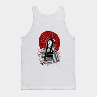 Lady blossom Tank Top